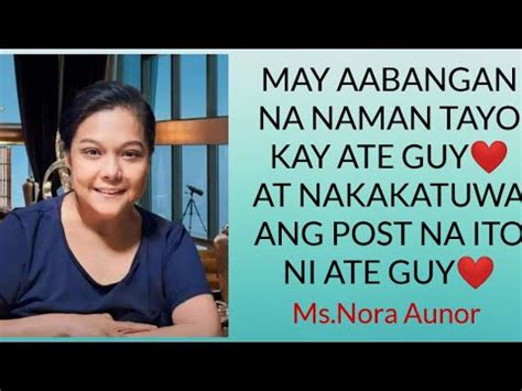 MAY AABANGAN NA NAMAN TAYO KAY ATE GUY AT NAKAKATUWA ANG POST NA ITO