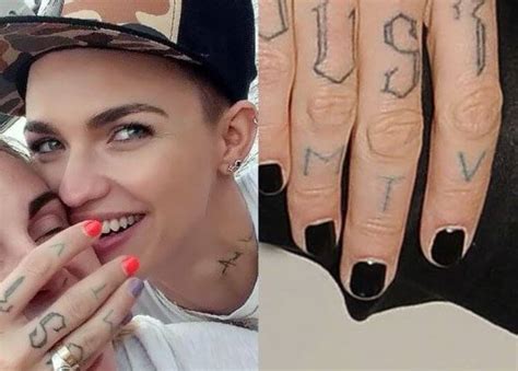 Complete List of Ruby Rose Tattoos with Meaning (50 Pictures ...