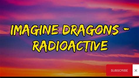 Radioactive ☢️ Song 🎵 Youtube