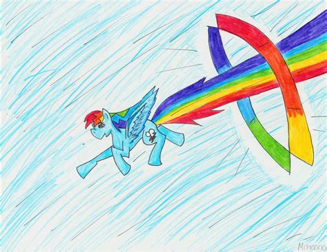 Rainbow Dash's Sonic Rainboom by MckennaMcCarthy on DeviantArt