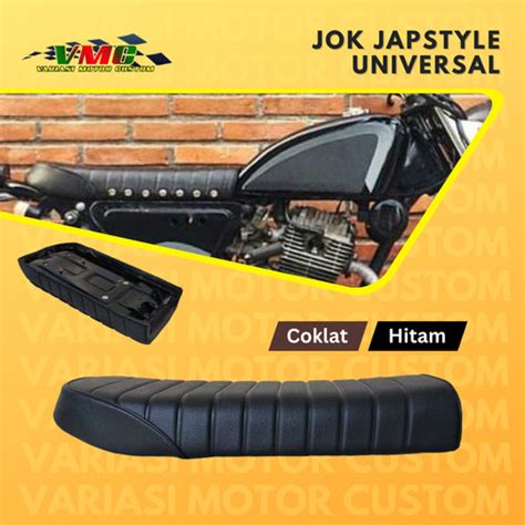 Jual Jok Japstyle Motor Custom Classic Scrambler Tracker Caferacer