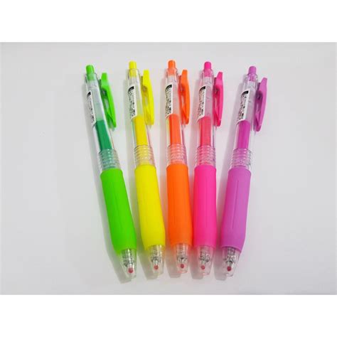 Jual Pulpen Gel Zebra Sarasa Clip Neon Colours 0 5 Mm Shopee Indonesia