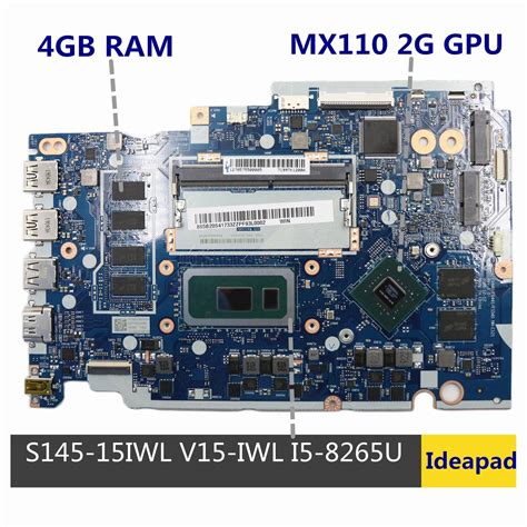 Original For Lenovo Ideapad S145 15iwl V15 Iwl Laptop Motherboard Nm