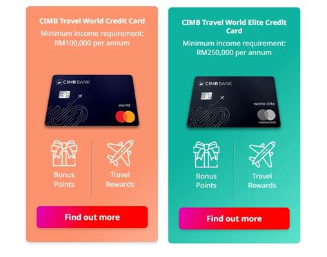 Cimb Opens Application For New Cimb Travel Cards Reveals Cardfaces And Additional Promo