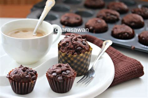 Muffin Coklat Chocolate Muffins Resepi Terbaik