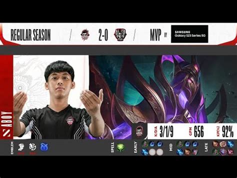 MPL ID S11 GEEK SLATE VS ALTER EGO GAME 2 YouTube