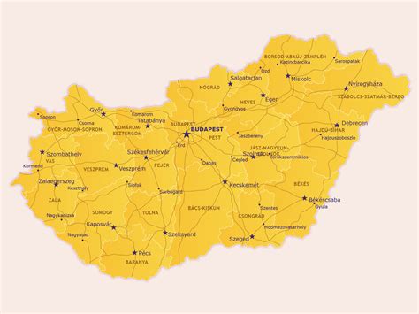 Map Of Hungary Europe – Topographic Map of Usa with States