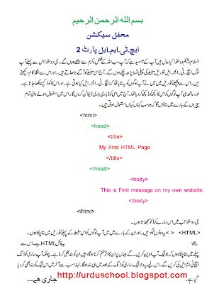 Learn Computer In Urdu Computer Courses In Urdu Html Coding Guide In Urdu