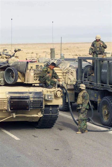 Us Marine Corps Usmc Personnel From Charlie Company 1st Tank