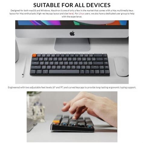 Jual Keychron K7 65 Layout Hot Swappable RGB Backlight OPTICAL Switch Murah Shopee Indonesia