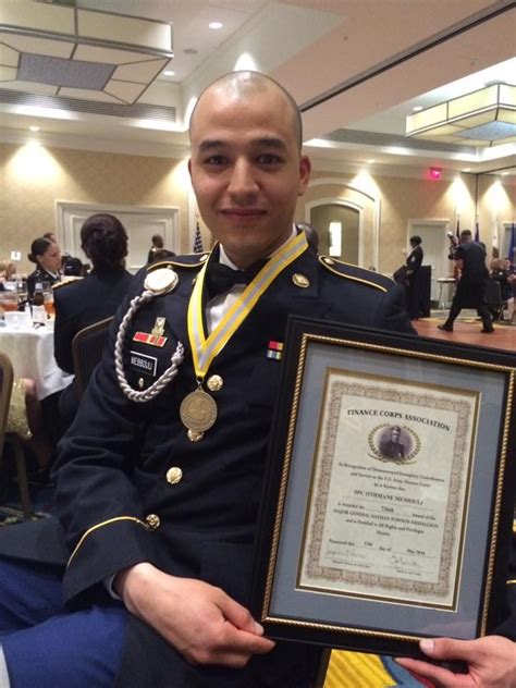 knights brigade soldier earns army wide finance corps soldier