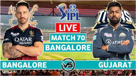 Royal Challengers Bangalore V Gujarat Titans Live Rcb V Gt Live