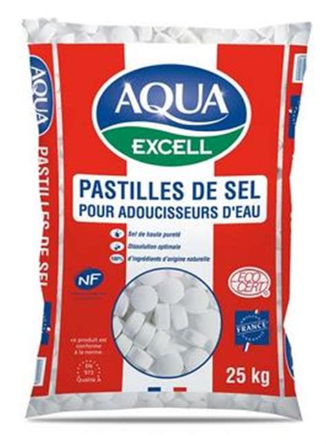 Pastilles De Sel Pour Adoucisseur D Eau RESIMAX EXCELL Le Sac De 15