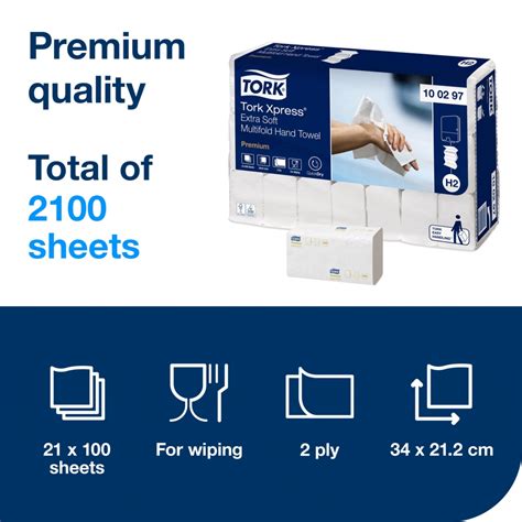 Tork Premium Xpress Extra Soft Multifold Hand Towel H Eco