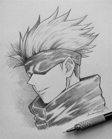 Satoru Gojo Jujutsu Kaisen Em Como Desenhar Mang Desenho De The Best