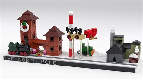 Lego Ideas North Pole Skyline