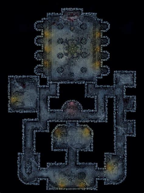 Abandoned Crypts | Dnd world map, Fantasy map, Dungeon maps