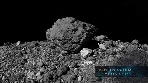 Tour Des Asteroiden Bennu Nasa Video Golem De