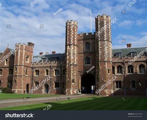 St John S College In Cambridge Inner Yard Location Of Pink Floyd