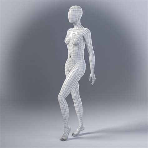 Female Mannequin 3d Model