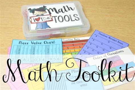 Math Tools Lots Of Freebies Teaching With Jennifer Findley Math