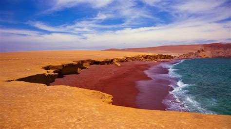 Playa Roja In Paracas National Reserve Peru Peapix