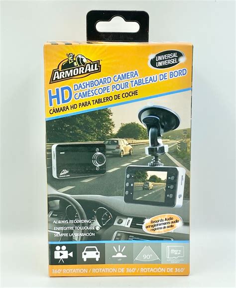 Armorall Hd Dashboard Camera For Drivers 360 Rotation Brand New Sealed