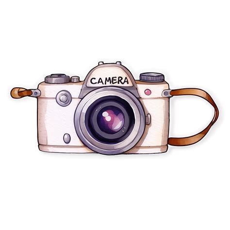 Download Watercolor Camera Logo Png Qwk