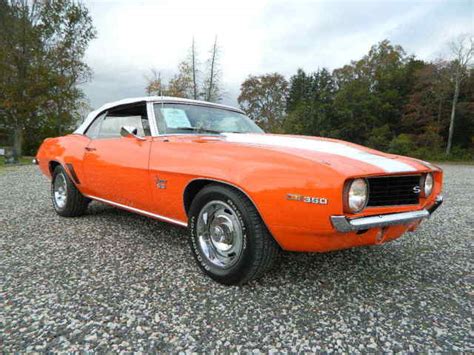 1969 Chevrolet Camaro SS Hugger Orange Convertible X11 for sale ...