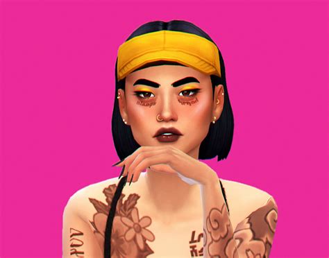 Best Simlish Cc Tattoos For The Sims 4 All Free Fandomspot