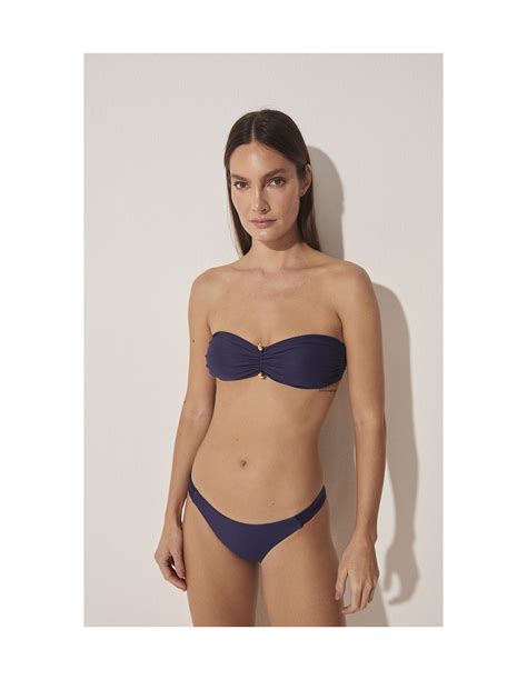 Bikini Tops Top Bikini Media Veleiro Azul Marinho Marke Agua De Coco