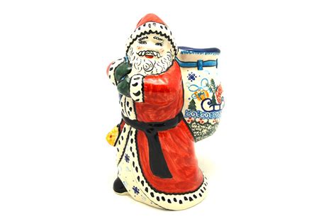 Polish Pottery Santa Vu336 V197 Vu336