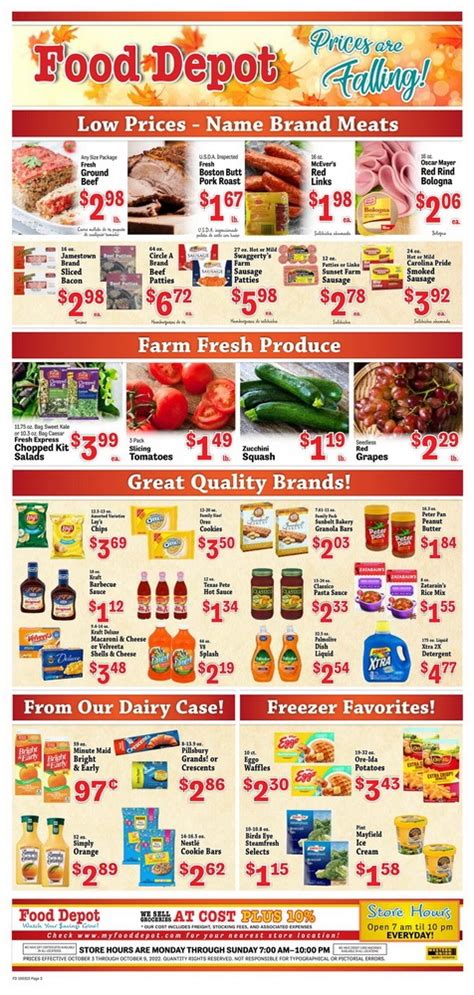 Food Depot Weekly Ad Oct 03 Oct 09 2022