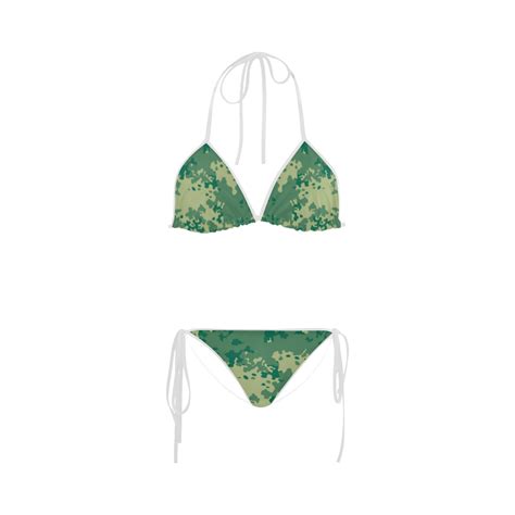 Green Camouflage Bikini NEW LINE 2016 Designers Collection Custom Bikini Swimsuit ID D893853