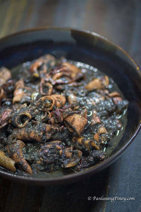 Tastylicious Adobong Pusit Recipe - Panlasang Pinoy