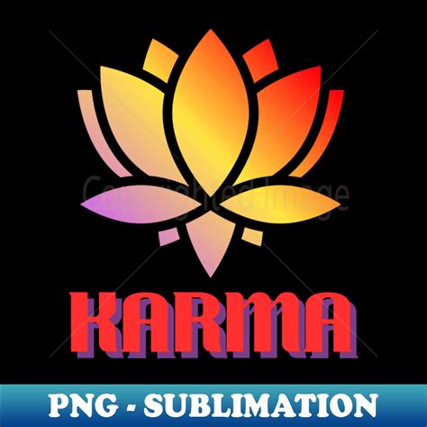 Karma PNG Transparent Sublimation File Boost Your Succes Inspire