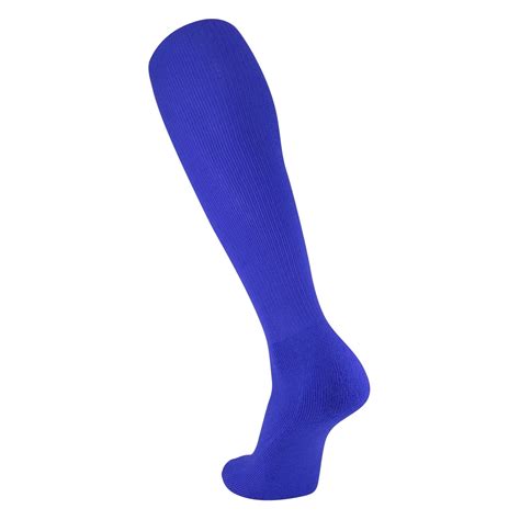 Tck Solid Os Series Acrylic Knee High Soccer Socks S Royal Blue