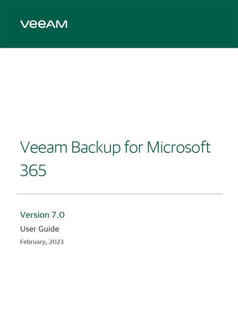 Veeam Backup M36570 User Guide Pdf Microsoft Windows Operating