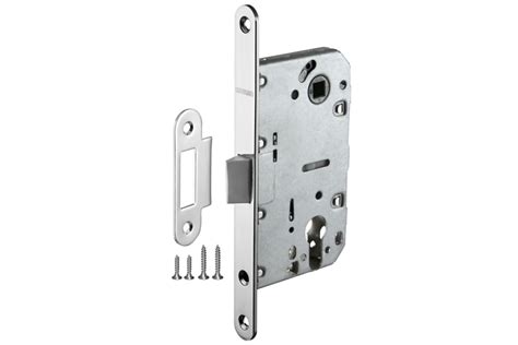 Межкомнатный замок под цилиндр Fuaro PLASTIC P85C-50 CP хром 33625 ...