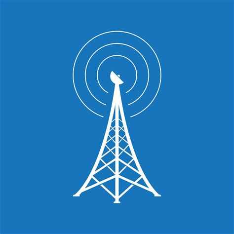 Network tower icon 10811924 Vector Art at Vecteezy