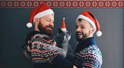 Merry Gay Christmas Happy Holidays Karl Daan Coupleofmen