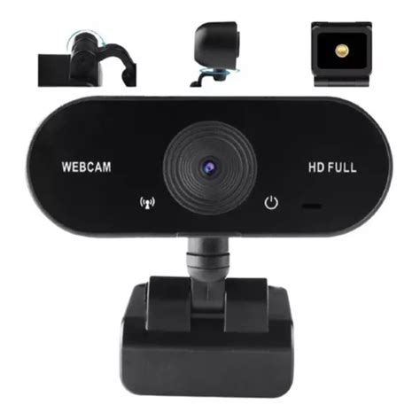 Webcam 1080p Full Hd C Mera Computador Microfone W18 Video Chamada