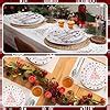 Amazon Sliner 240 Pcs Christmas Plastic Plates For 30 Guests