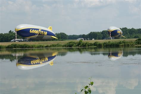 Goodyears New Blimps To Converge At Wingfoot Lake Base The Lighter