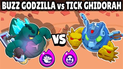 Buzz Vs Tick Godzilla Vs Ghidorah Nueva Skin De Hypercarga Brawl