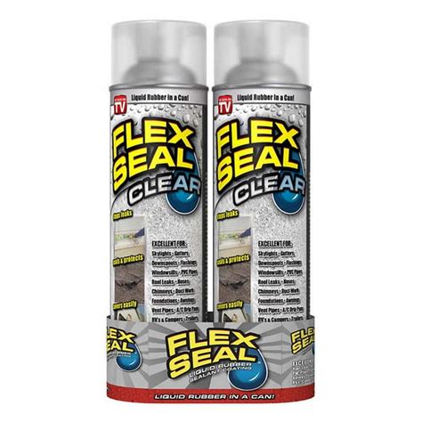 Flex Seal Clear Spray, 2-pack - Walmart.com - Walmart.com