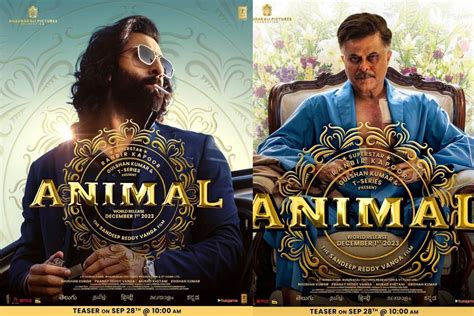 Animal Cast रणबीर कपूर बॉबी देओल और अनिल कपूर ने अपने शानदार लुक और