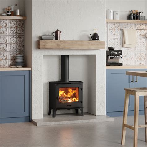 Stovax Futura Ecodesign Plus Wood Burning Multifuel Stove Flames