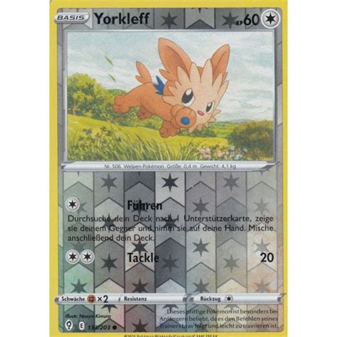 Yorkleff 133 203 REVERSE HOLO Drachenwandel Pokemon Karte Kaufen