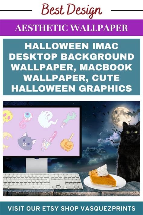 Halloween iMac Desktop Background Wallpaper, Macbook Wallpaper, Cute ...